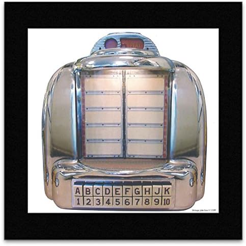 Vintage - Vintage Jukebox Mini Poster - 40x40cm