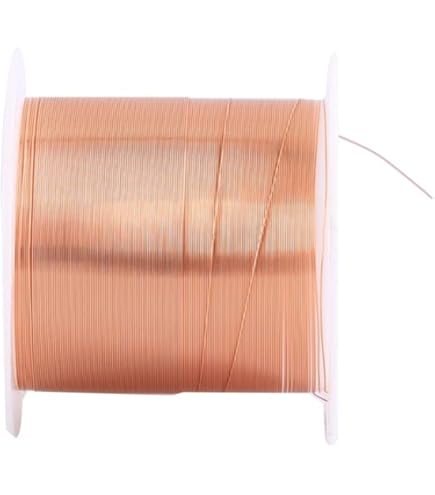 0.2mmx100m Coil Magneet Draad Geëmailleerd Koperdraad Geëmailleerde Magneet Windende Draad 1 Spoel Coil Natuurlijke Temperatuur Rating Op grote schaal gebruikt voor Transformatoren Inductoren