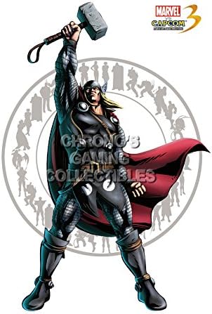 CGC Huge Poster - Marvel vs Capcom 3 Thor Ultimate PS3 XBOX 360 - MVCA74 (24" x 36" (61cm x 91.5cm))