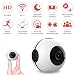 Produktbild Mini Überwachungskamera, Mica House 1080P / 720P drahtlose tragbare Action-Kamera Motion Detection und IR-Nacht-Version kompakte Indoor/Outdoor-Camcorder16GB (Unterstützung bis zu 64 GB) (weiß)