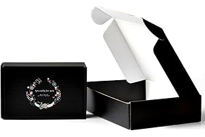 STRBOXONG Cajas de Cartón Corrugado para Envíos Cajas de Regalo con Tapa para Regalos 150×100×40mm Cajas Postales Pequeñas para Envíos de Negocios o Regalos 10 Piezas (Corona)