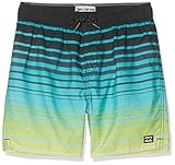  BILLABONG Fraction LB Boy Bañador, Amarillo (Neon Yellow 5586), años (Tamaño del Fabricante:10) para Niños