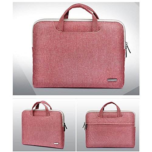 Pawaca 11 6 Zoll D  nner Laptop-H  lle-Kasten mit Handgriff  Nylon Sto  fest Sch  tzender Aktenkoffer Beutel Laptop Tasche und Aufbewahrungsbeutel f  