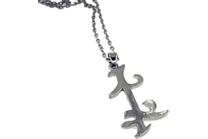 Outletissimo Collier avec pendentif en métal, Motif rune Parabatai Mortal Instruments Shadowhunters P768