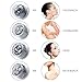 inkint Mini Electric Vibration Eyes & Face Skin Massager Pen / Portable Wrinkle Remover / Anti-aging Massage Tool with 4 Changing Heads