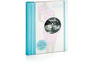 ‎PEARHEAD Pearhead 35002 - Pregnancy Journal, Schwangerschaftsalbum und -tagebuch für Aufbewahrung von Erinnerungen, Fotos und Ultraschallbilder (Englisch)