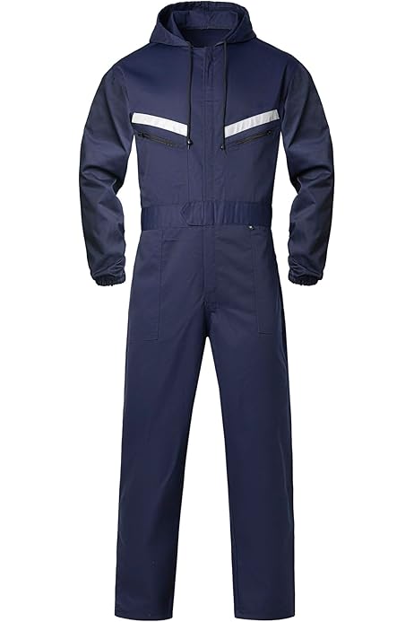 Tute Donna Yukirtiq Incappucciato Tuta Da Meccanico Divisa Lavoro