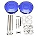 Produktbild Sguan-wu Druckknopf Billet Hood Stifte Lock Clip Kit Auto Schnellverschluss Motorhaube - Blau