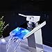 Produktbild Cqq LED Wasserhahn LED-Hahn Heißer und kalter Wasserfall Wasserfall Voller Kupfer Bad Wasserhahn Glühender Wasserhahn Kupfer