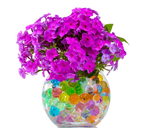 Upsky 3000x Clear Water Perlen Pflanze Blume Crystal Boden Vase Hochzeit Dekoration-colour mixture - 5