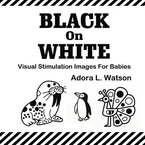 Black On White Visual Stimulation Images For Babies