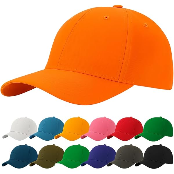 LEPUS Berretto Baseball Unisex In Cotone 6 Pannelli, Regolabile, Per Corsa E Attività Outdoor, Nero