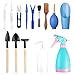 Produktbild Eimer Schaufel Werkzeuge Sukkulenten Verpflanzen Pflanzen Gartenarbeit Mini 14 Stück/satz Reinigungsbürste,Eimer Schaufel,Gießkolben,Luftgebläse,saftige Werkzeuge (Schaufel, Rechen und Schaufelgruppe
