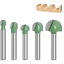 Set di 7 punte per fresatrice dritta con gambo da 6 mm, utensile per lavorazione del legno in carburo di tungsteno | Leroy Merlin