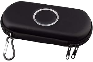 ELIATER PSP Carring Case Portable Travel Pouch Cover Zipper Bag Compatible for Sony PSP 1000 2000 3000 Game Console