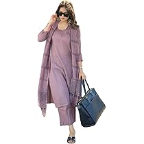 参考商品kirakira purple arrange Lavender Ombre Style Georgette Chikankari Kurti Palazzo Dupatta