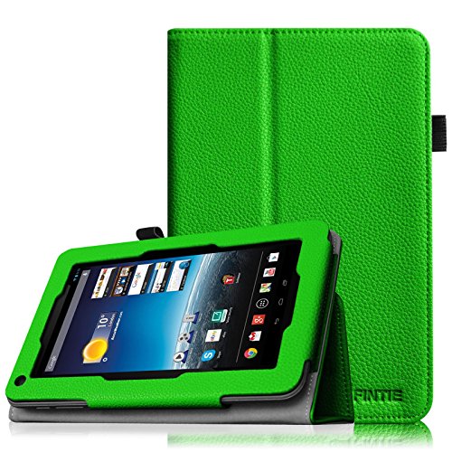 Fintie Medion Lifetab E7332 / E7331 / E7311 / E7322 / E7312 / E7315 / E7316 / E7231 Hülle Case - Folio Kunstleder Schutzhülle Tasche Cover Etui mit Ständerfunktion und Stylus-Halterung für MEDION LIFETAB E7332 / E7331 / E7311 / E7322 / E7312 / E7315 / E7316 / E7231 (7 Zoll) Tablet-PC, Grün
