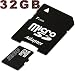 Produktbild Samsung Galaxy S9 / Galaxy S9 Plus, Samsung Galaxy A5 (2017) tomaxx micro SDHC Speicherkarte - 32GB Class 10 inkl. SD Adapter