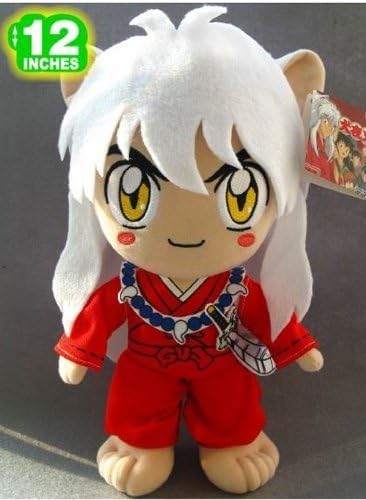 Inuyasha 12 Inch Inuyasha Plush Doll Plush Toy-stand
