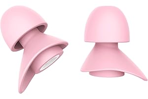 Fitciz Bouchon d'Oreille pour Enfants et Petits Conduits Auditifs - Boule Quies Enfant - Bouchon d'oreille pour dormir anti bruit - Hypoallergéniques et Réutilisables (2 paires, taille S)