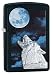 Produktbild Zippo 60.000.471 Feuerzeug Howling Wolve, Spring 2015, schwarz matt