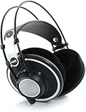 AKG K702 Open-Back Dynamic Reference Headphones - Black
