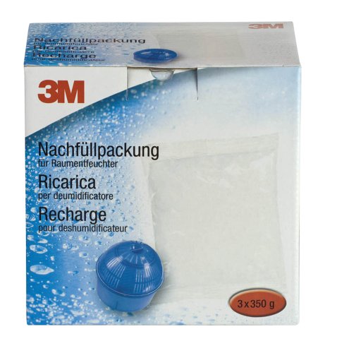 3M™ Luftentfeuchter AA2222 Nachfüllpackung, 3 x 350g