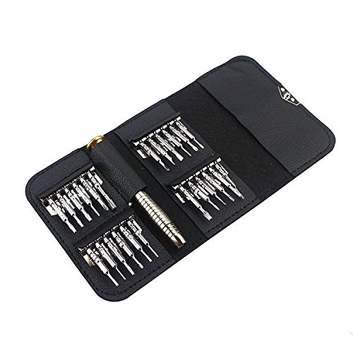 CymuRos Mini Schraubendreher Set 25-teilig Präzisions Minischraubenziehern Werkzeugset für Smartphone PC Laptop Tablet - 2