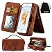 Produktbild iPhone 6s / 6 Case, DRUnKQUEEn Premium Zipper Wallet Leather Detachable Magnetic Case Purse Clutch Removable Case with Black Flip Credit Card Holder Cover for iPhone6 iPhone6s (4.7")