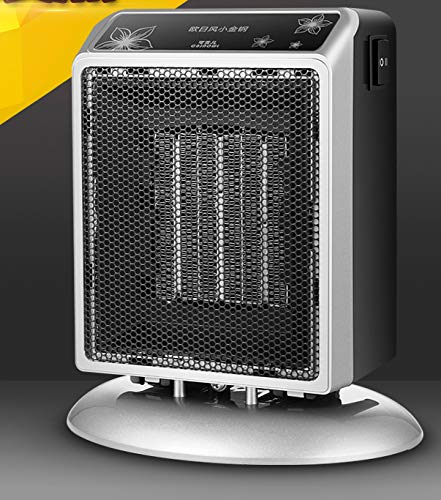 Little Sun Calentador Pequeño, Mini Aire Acondicionado de la Oficina en Casa, Calentador Pequeño, Dormitorio Estudiantil Acondicionador de Aire Pequeño Ultra Silencioso,Plata,Un tamaño