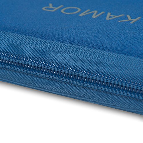 Kamor® 13 13.3 14 zoll notebooktasche laptoptasche – Water-resistant Neoprene Laptop Sleeve Case Bag/Notebook Computer Case/Briefcase Carrying Bag/Ultrabook Laptop Bag Case/Pouch Cover/Skin Cover/netbook tasche/tablet case/notebook hülle tasche/laptophülle/Hülle Sleeve Tasche / Hülle Ultrabook Laptop Tasche / Neopren hülle Sleeve / Ultrabook Hülle Ledertasche Sleeve / Hülle Sleeve Tasche / laptop schutzhülle with 5.5mm thickness für Acer/Asus/Dell/Fujitsu/Lenovo/HP/Samsung/Sony/Toshiba/Fujitsu/Medion/Microsoft, geeignet für Acer Aspire V3-371-58DJ /Acer Chromebook 13 CB5-311-T1UU / Asus C300MA 13.3-inch Chromebook / ASUS Zenbook UX303LA-DB51T/ Dell Latitude D630/ Dell Inspiron 13 7000 Series i7347-50sLV / Lenovo U330p/ HP Stream 13 Laptop/ HP Chromebook/ Samsung 540U3C 13.3-inch/ Toshiba CB35-B3330 (Dark Blue) - 4