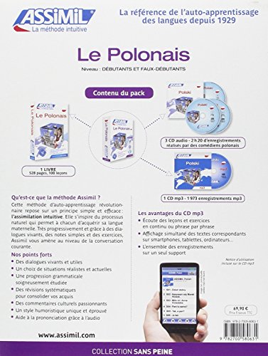 Livres Couvertures de Superpack Polonais (livre + 3 CD audio + 1 CD mp3)