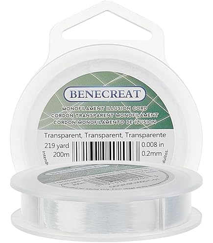 Filo In Poliammide Efco Trasparente - 100m, ø1mm, Resistenza 40kg, Per Fai-da-te E Gioielli - Foto 10