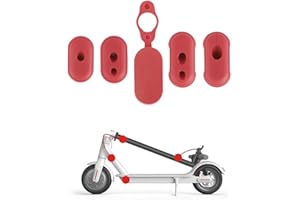 Yungeln Caricabatterie in Silicone Porta Protector Anti Polvere Set di Tappi in Gomma Plug in Silicone Antipolvere 5 Pezzi Compatibile per Xiaomi 1S/M365/Pro Scooter