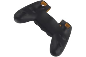 Wendry Silicone Cover for PS4 Controller, Easy Install or Remove Soft Cover, Case Protector Compatible for PS4 (Yellow)