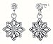 Produktbild SaySure - 925 Sterling Silver Snowflake Stud Earrings