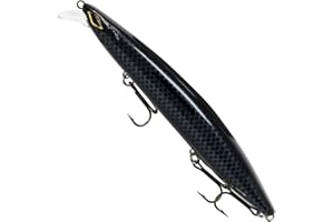Seika Pro Zanderwobbler zum Spinnfischen 27g 14cm Nightveit Wobbler Silent