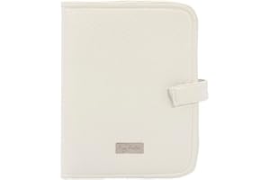 Funda para pañales Rosy Fuentes - Portapañales - Bolso para pañales - Ideal para mantener organizados los pañales, toallitas y crema de tu bebé0-blanco