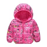 chaqueta niña 1 año dos agujas Forro: poliéster; Relleno: algodón abajo. Telas de alta calidad, suave, cómodo y cálido.