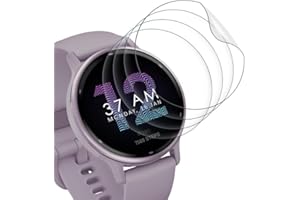 SkyKeep [4 Stück für Schutzfolie Garmin Vivoactive 5 Displayschutz [Soft TPU][HD Displayschutzfolie][Anti-Kratzer][Anti-Blase] für Folie Garmin Vivoactive 6 Schutz Panzerglasfolie