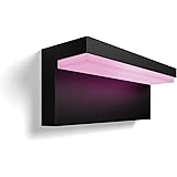Philips Hue White and Color Ambiance Nyro, Lampada da Parete da Esterno Smart, Nero