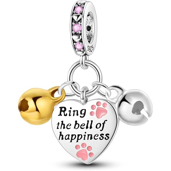 Charm In Argento Sterling Hapour Per Bracciale - Cuore Con Scritta Mamma, Regalo Per Festa Della Mamma - Foto 11