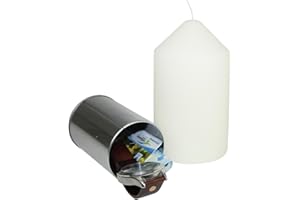 KH-SECURITY Getarnte Versteck "Kerze" - Geldversteck Geheimversteck Geheimfach Spezialtresore Tresor Safe