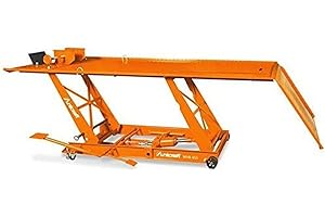 Unicraft 6201505 elevadora para Motocicleta MHB 455 (Capacidad de Carga 480 kg, Plataforma 220 x 68 cm, para Motos y Scooters), Multicolor