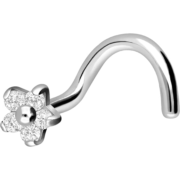 Piercing A Banana In Acciaio Chirurgico - Con Cristalli, Oro, 1.2x6 Mm, Per Ombelico E Orecchio - Foto 6