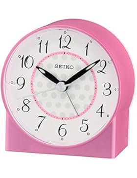 Seiko Unisex Wecker Analog pink QHE136P
