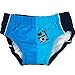 Produktbild natubini Jungen Windelbadehose "Neptun-Trioblau", orig. aquabini Kinder Swim Wear Baby Schwimmwindel u. Kleinkinder Badehose in einem, mit integriertem Hygienevliesstoff Größe 86 (13-24 Monate)