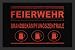 Produktbild Fussmatte Feierwehr Brandbekämpfungszentrale Feuerwehr Fun Türmatte Fußmatte Schmutzmatte Schmutzfangmatte Fussabstreifer