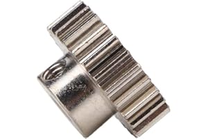 DILWE Ingranaggio Motore Albero RC, Pignone Motore 0,6 M 25 T Adatto a Modelli RC Elettrici in Scala 1:10