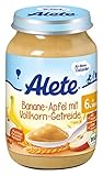 Alete Banane in Apfel mit Vollkorn-Getreide